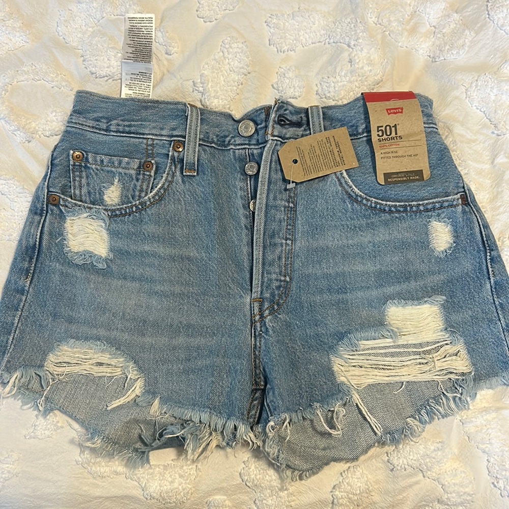Levi Jean 501 Shorts
